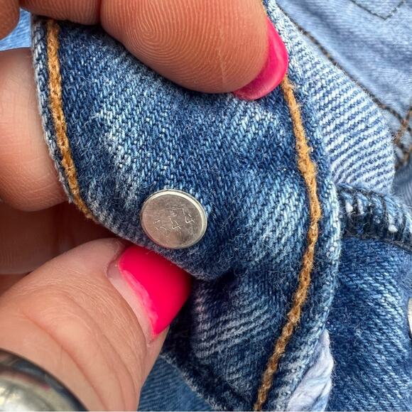 Vintage 80s Levi’s 501 button fly women’s jeans Tag 9 Fits size 25 - Picture 4 of 11